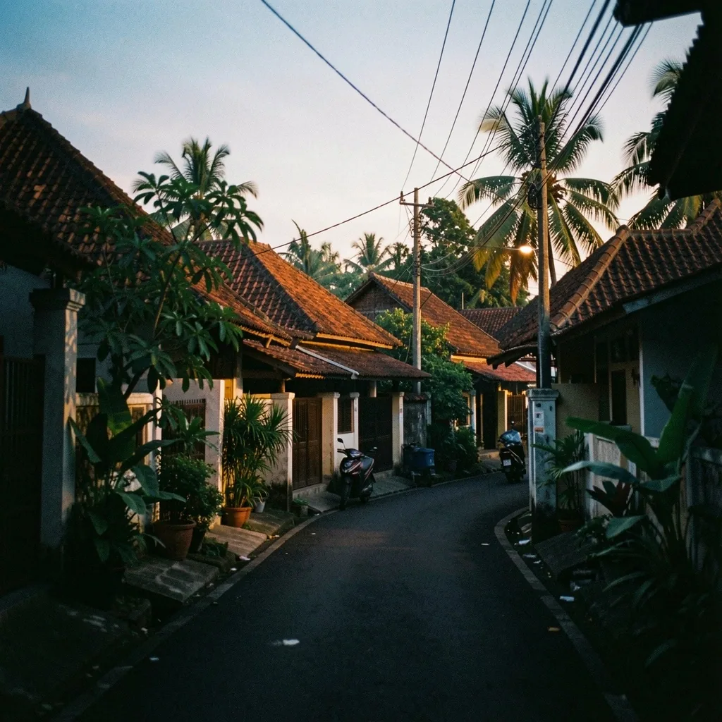 Street scene in Yogyakarta, Indonesia